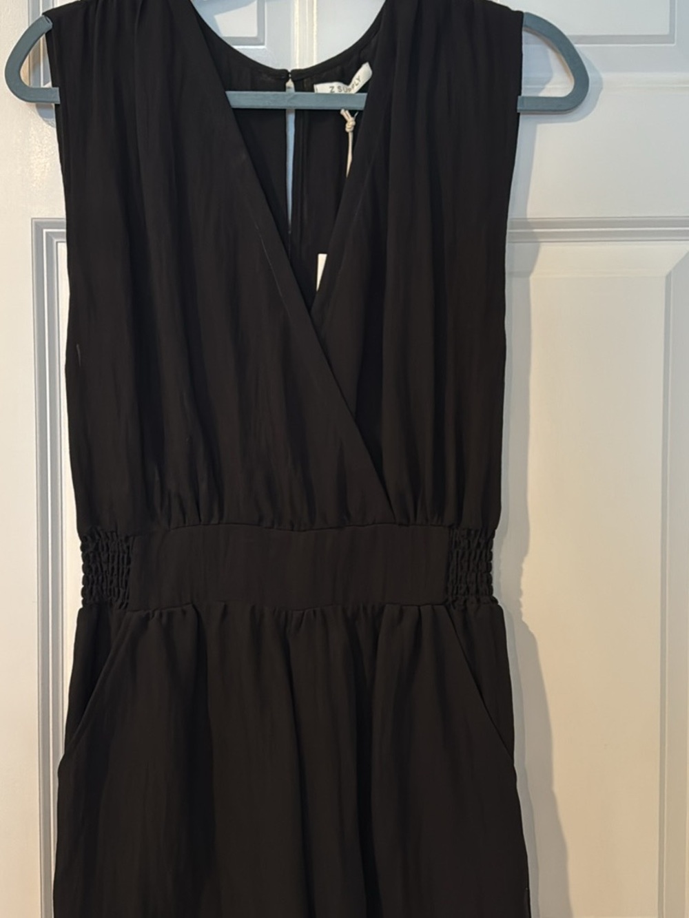 Z Supply Black Sleeveless Romper